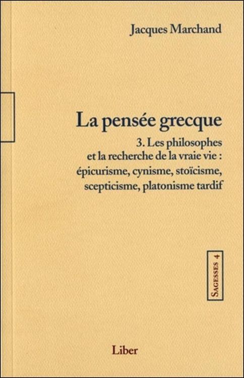 Produktbild: Sagesses T.4 ; la Pensee Grecque T.3