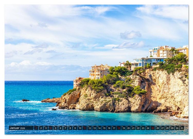 Produktbild: Mallorca - abseits vom Mainstream (Wandkalender 2026 DIN A4 quer), CALVENDO Monatskalender