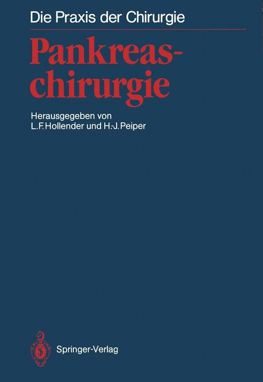 Produktbild: Pankreaschirurgie