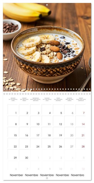 Produktbild: The Art of Muesli - A Year of Beautiful Breakfast Bowls (Wall Calendar 2027 12 &times; 12 Inch) CALVENDO 12 Month Wall Calendar