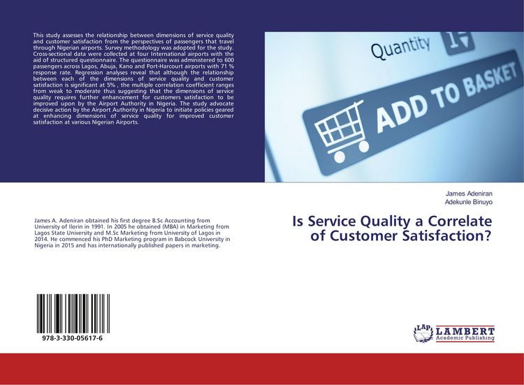 Produktbild: Is Service Quality a Correlate of Customer Satisfaction?