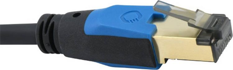 Produktbild: Oehlbach D1C19352 RJ45 Patchkabel CAT 8.1 1.00m Schwarz 1St.