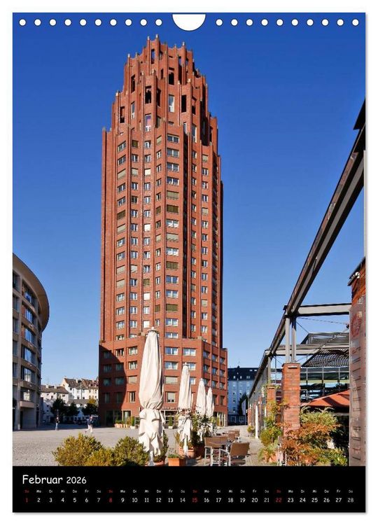 Produktbild: Frankfurt Highlights (Wandkalender 2026 DIN A4 hoch), CALVENDO Monatskalender