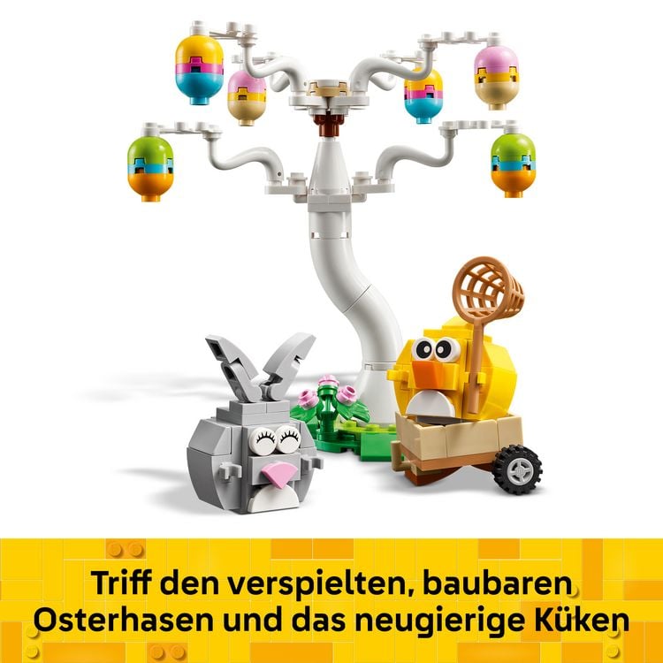 Produktbild: LEGO 40808 Osterhase und Ostereiersuche, Spielzeug ab 8 Jahren, Geschenk