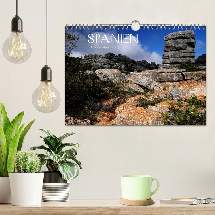 Produktbild: Spanien (Wandkalender 2026 DIN A4 quer), CALVENDO Monatskalender