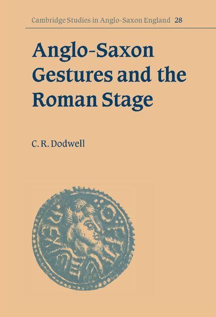 Produktbild: Anglo-Saxon Gestures and the Roman Stage