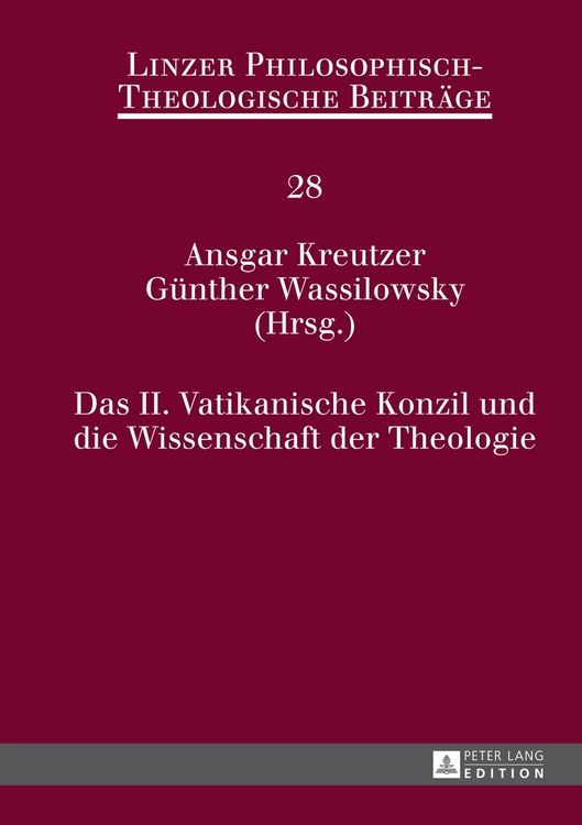 Produktbild: Das II. Vatikanische Konzil und die Wissenschaft der Theologie