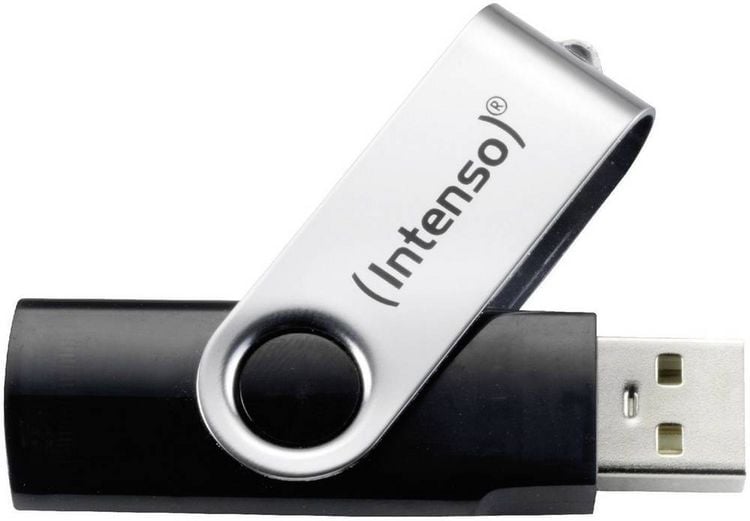 Produktbild: Intenso Basic Line USB-Stick 8GB Schwarz 3503460 USB-A (USB 2.0)