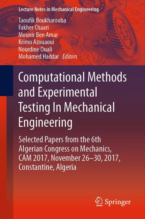 Produktbild: Computational Methods and Experimental Testing In Mechanical Engineering