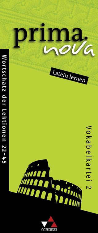 Produktbild: prima.nova Latein lernen / prima.nova Vokabelkartei 2