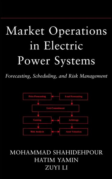 Produktbild: Market Operations in Electric Power Systems