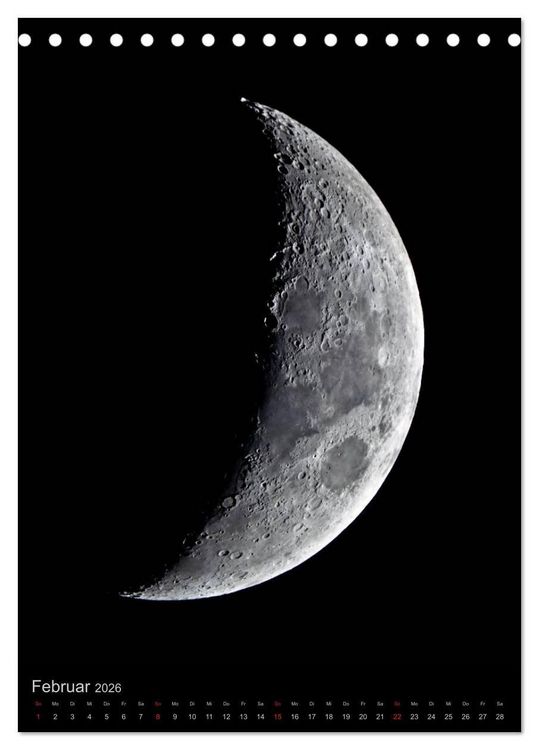 Produktbild: Sch&ouml;nheit des Universums (Tischkalender 2026 DIN A5 hoch), CALVENDO Monatskalender