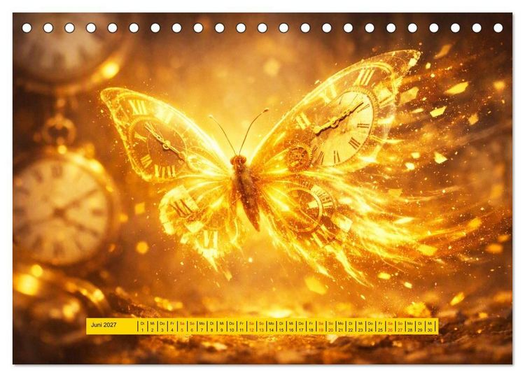 Produktbild: UNsichtbare Tiere - Eine poetische Sammlung aus Licht, Nebel und Fantasie (Tischkalender 2027 DIN A5 quer), CALVENDO Monatskalender
