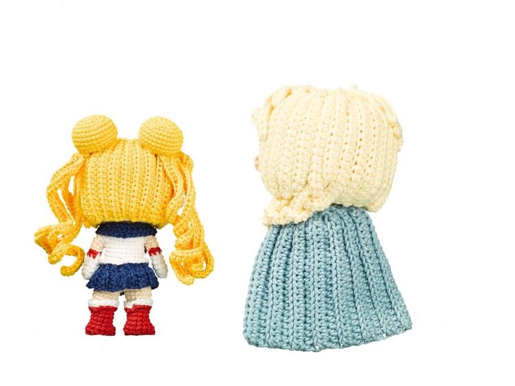 Produktbild: Funkogurumi Elsa. Das inoffizielle H&auml;kelset