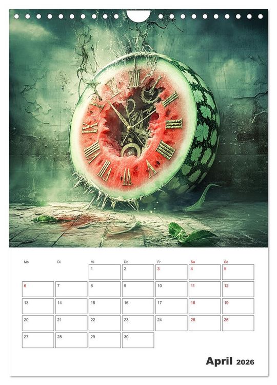Produktbild: Gesunde Zeiten (Wandkalender 2026 DIN A4 hoch), CALVENDO Monatskalender