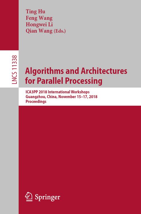 Produktbild: Algorithms and Architectures for Parallel Processing