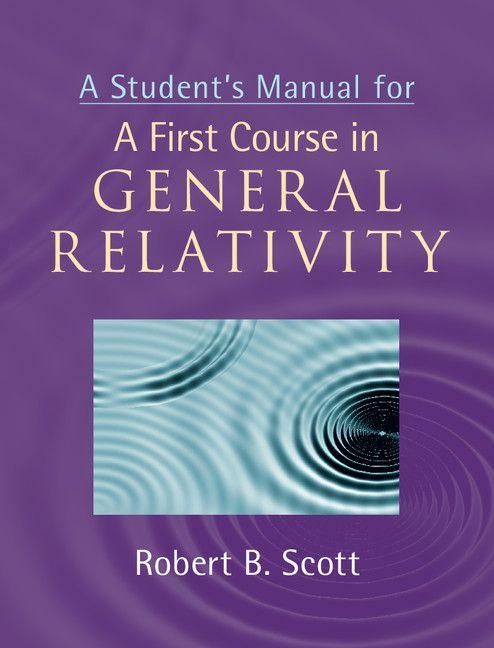 Produktbild: A Student's Manual for A First Course in General Relativity
