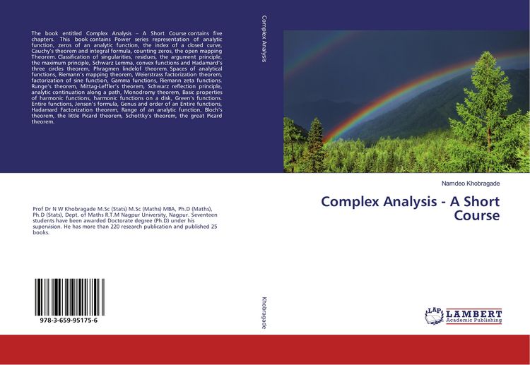 Produktbild: Complex Analysis - A Short Course