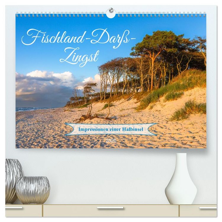 Produktbild: Fischland-Dar&szlig;-Zingst Impressionen einer Halbinsel (hochwertiger Premium Wandkalender 2026 DIN A2 quer), Kunstdruck in Hochglanz