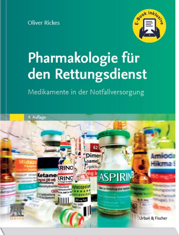 Produktbild: Pharmakologie f&uuml;r den Rettungsdienst
