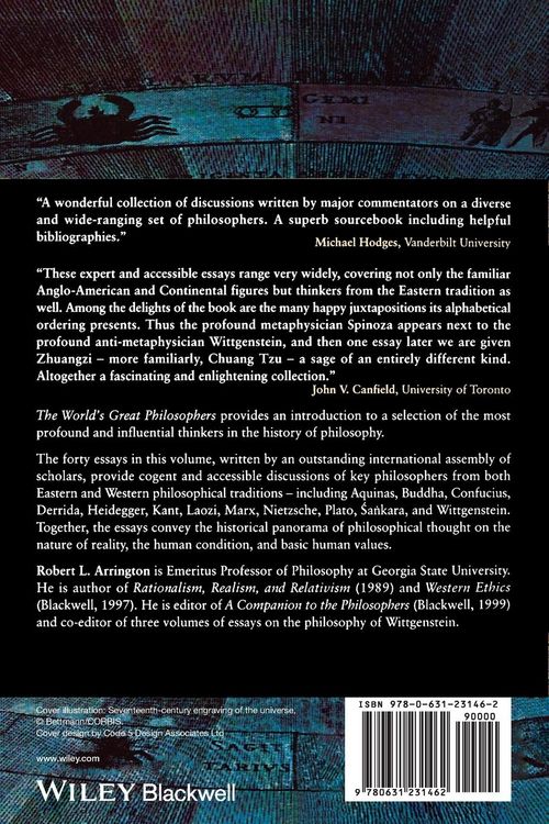 Produktbild: Arrington, R: World's Great Philosophers