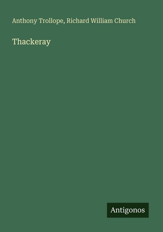 Produktbild: Thackeray