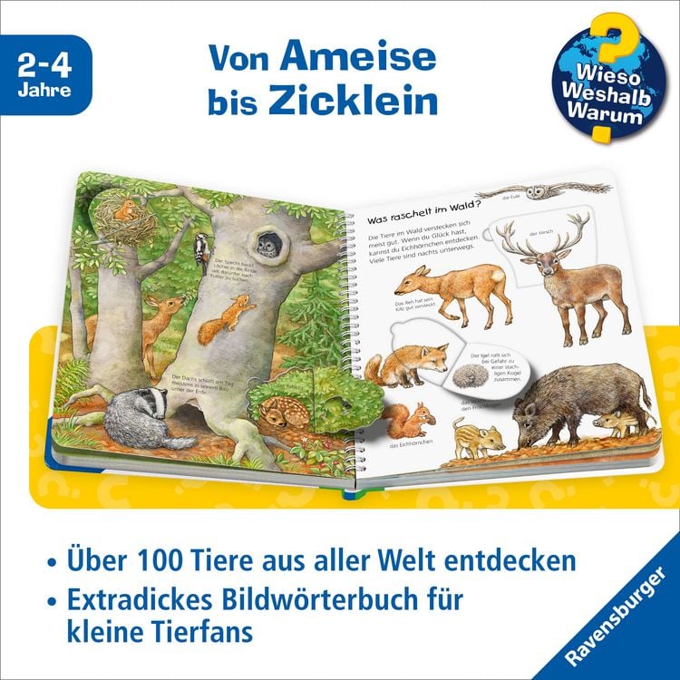Produktbild: Wieso? Weshalb? Warum? Sonderband - Mein junior-Lexikon: Tiere