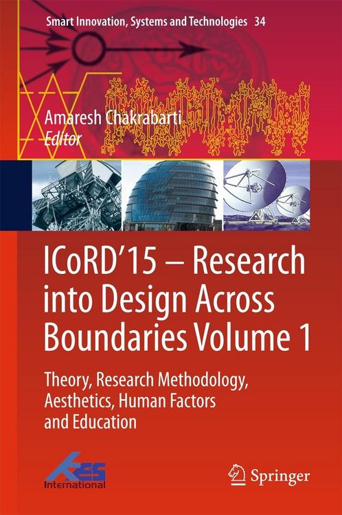 Produktbild: ICoRD'15 - Research into Design Across Boundaries Volume 1