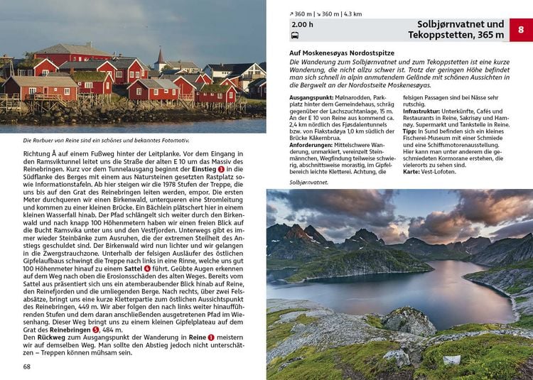 Produktbild: ROTHER Wanderf&uuml;hrer Lofoten und Vester&aring;len
