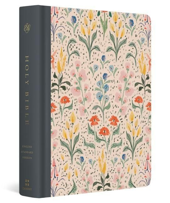 Produktbild: ESV Single Column Journaling Bible, Artist Series (Cloth Over Board, Lulie Wallace, in Bloom)