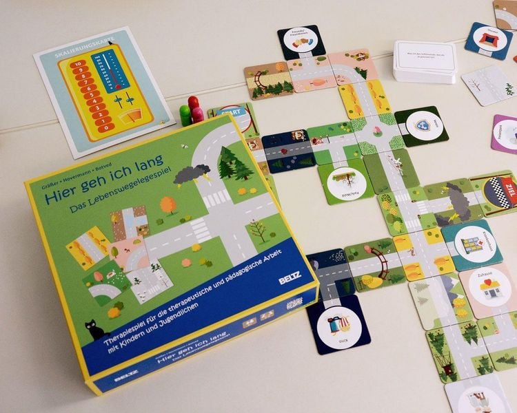 Produktbild: Hier geh ich lang - Das Lebenswegelegespiel