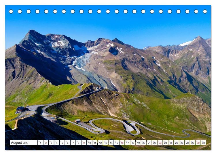Produktbild: Rund um den Gro&szlig;glockner (Tischkalender 2026 DIN A5 quer), CALVENDO Monatskalender