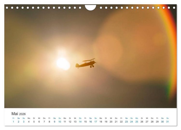 Produktbild: AVIATION CLASSICS seen by custompix.de (Wandkalender 2026 DIN A4 quer), CALVENDO Monatskalender