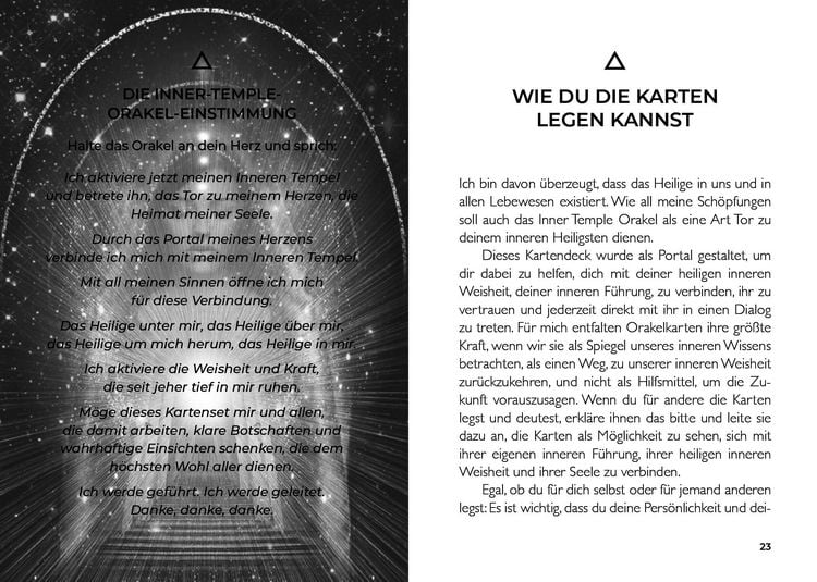 Produktbild: Inner Temple Orakel - 44 farbige Orakelkarten mit 160-seitigem farbigen Booklet (Magnetschachtel mit Kartenrahmen)