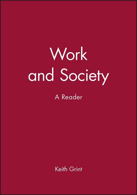 Produktbild: Work and Society