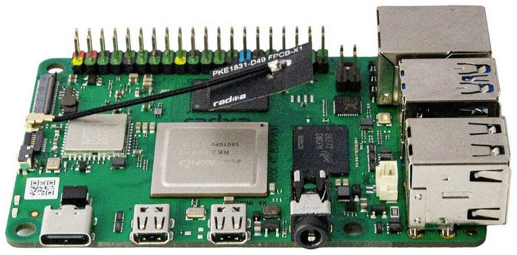 Produktbild: Radxa RS114CP-D4 Rock 4 C+ 4GB 6 x 2.4GHz