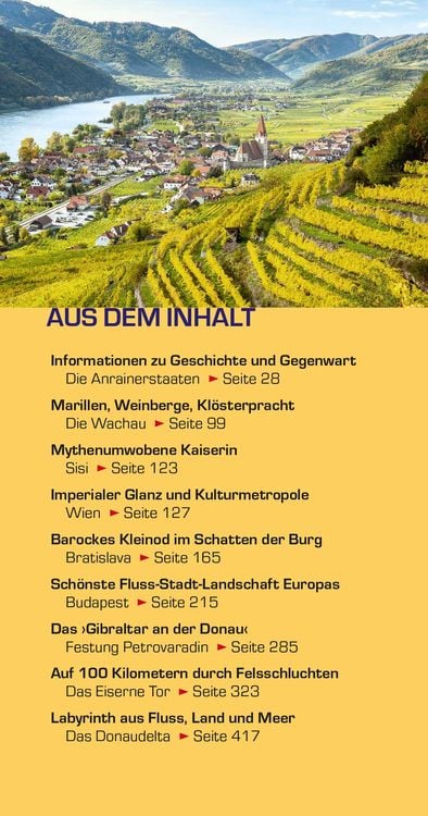Produktbild: TRESCHER Reiseführer Kreuzfahrten Donau