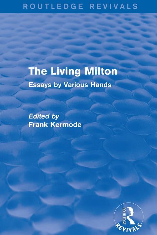 Produktbild: The Living Milton (Routledge Revivals)