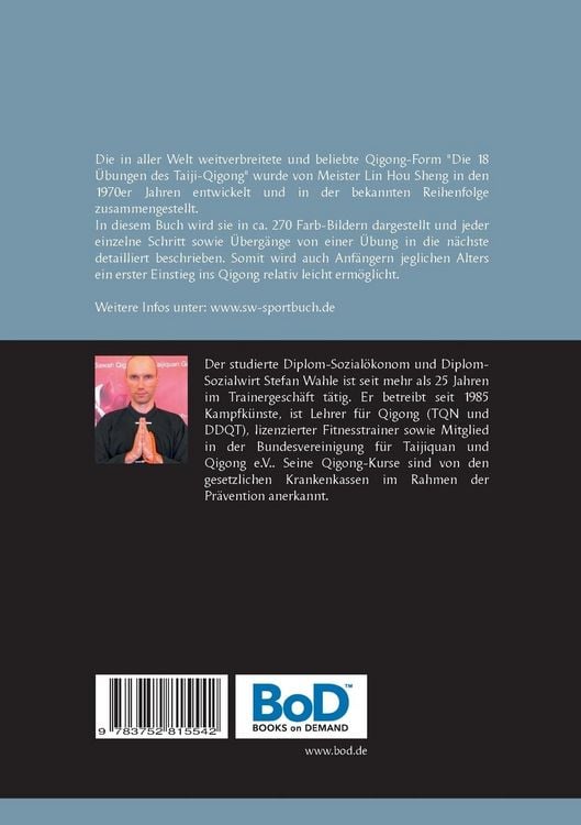 Produktbild: Die 18 &Uuml;bungen des Taiji-Qigong by Gabi Philippsen