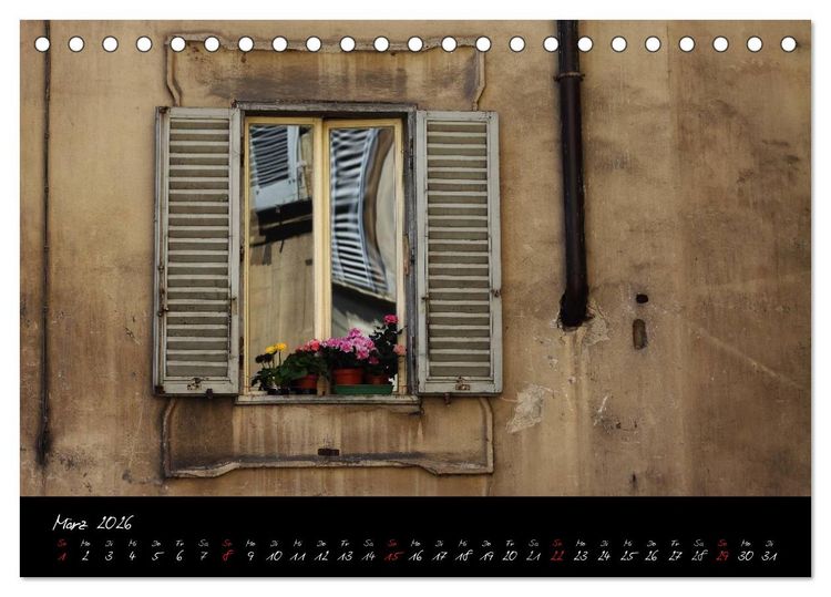 Produktbild: Licht der Toscana (Tischkalender 2026 DIN A5 quer), CALVENDO Monatskalender