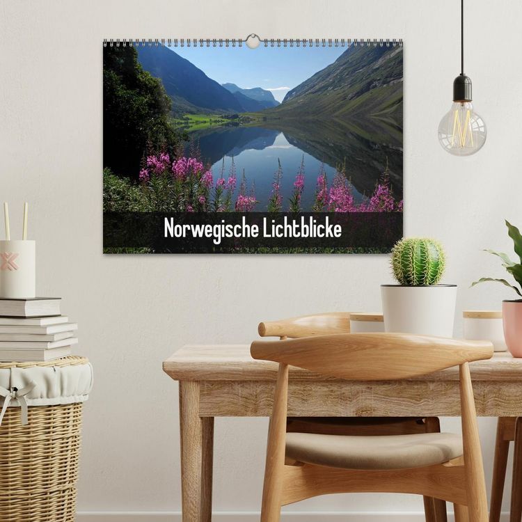 Produktbild: Norwegische Lichtblicke (Wandkalender 2026 DIN A3 quer), CALVENDO Monatskalender