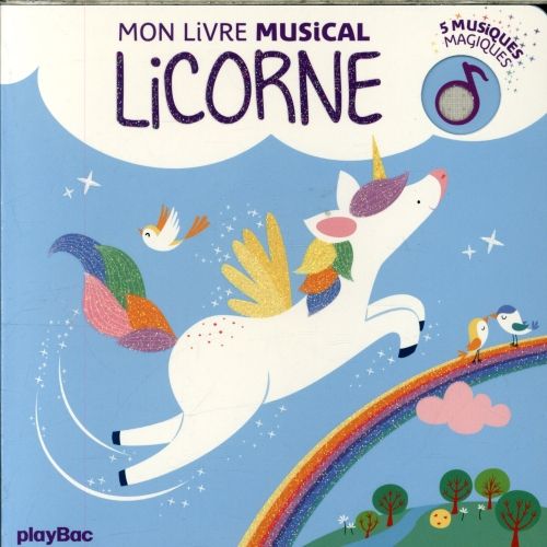 Produktbild: Mon livre musical licorne : 5 musiques magiques
