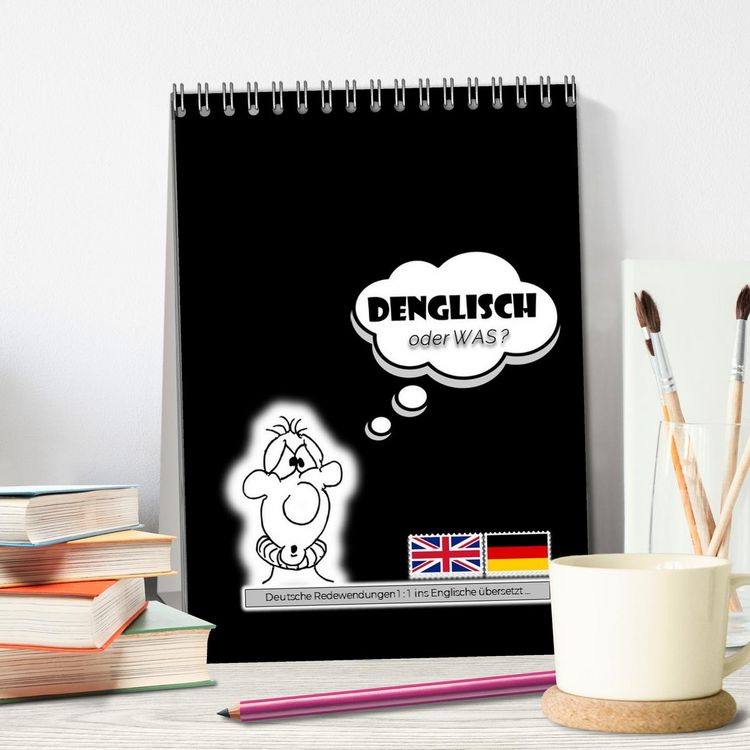 Produktbild: DENGLISCH oder was? (Tischkalender 2026 DIN A5 hoch), CALVENDO Monatskalender