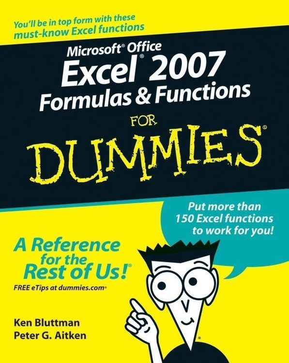 Produktbild: Microsoft Office Excel 2007 Formulas and Functions For Dummies