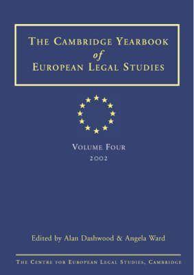 Produktbild: Cambridge Yearbook of European Legal Studies Vol 3, 2000