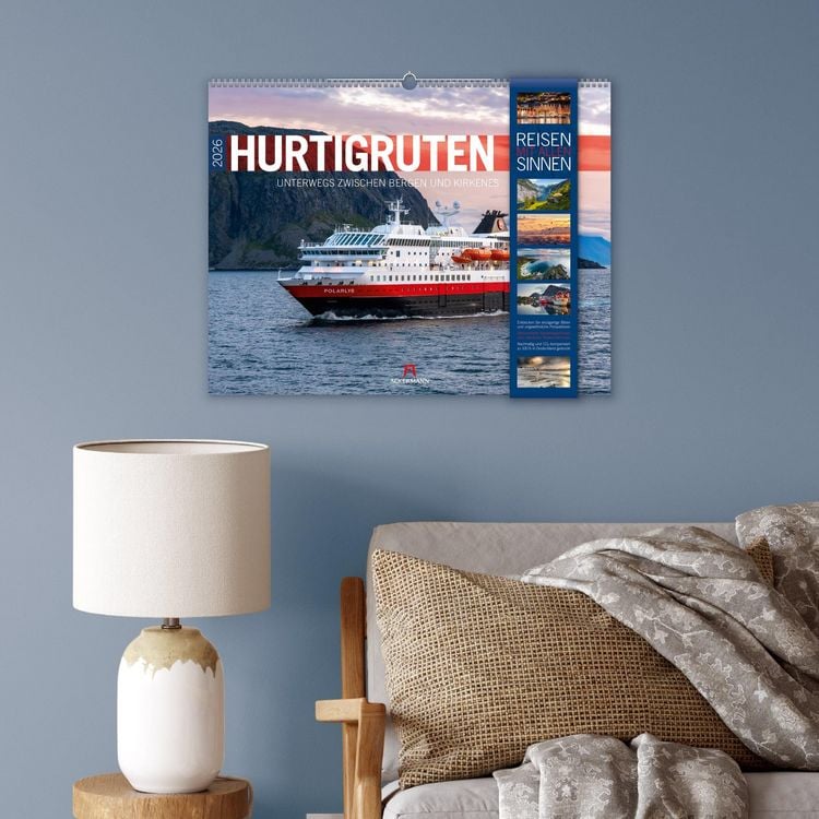 Produktbild: Hurtigruten Kalender 2026 | Unterwegs zwischen Bergen und Kirkenes