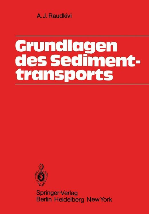 Produktbild: Grundlagen des Sedimenttransports