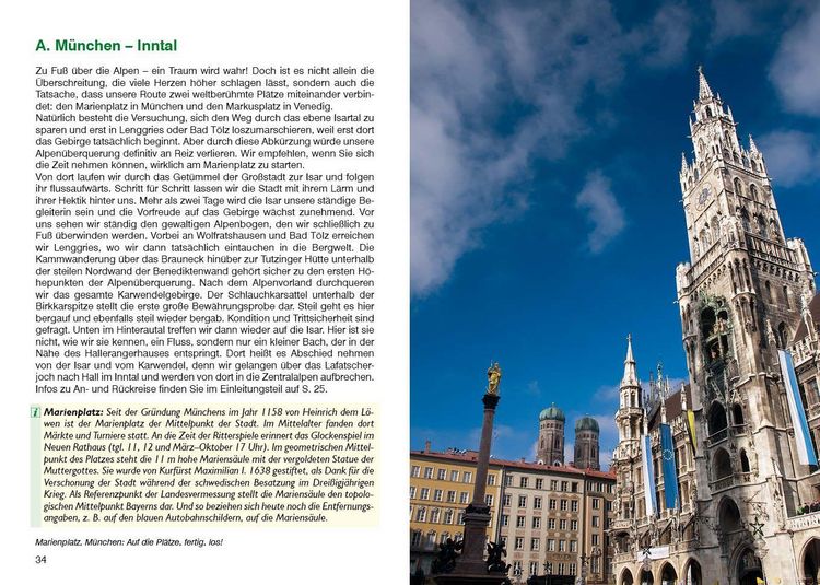 Produktbild: ROTHER Wanderf&uuml;hrer Alpen&uuml;berquerung M&uuml;nchen - Venedig