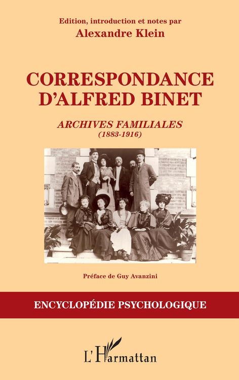 Produktbild: Correspondance d'Alfred Binet