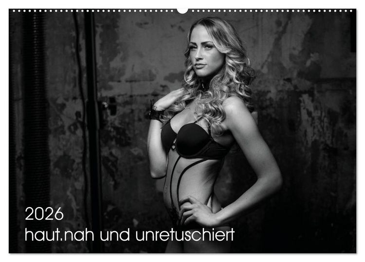 Produktbild: haut.nah und unretuschiert (Wandkalender 2026 DIN A2 quer), CALVENDO Monatskalender